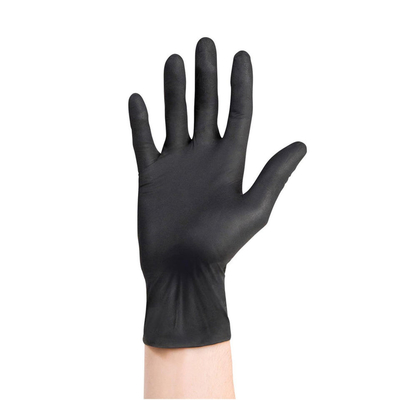 Black Nitrile Exam Gloves Powder-Free Disposable Gloves
