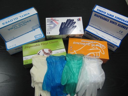 4.5g Surgical Disposable Powder Free Vinyl Hand Gloves