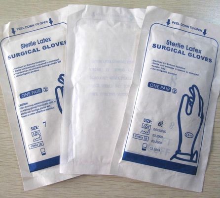 Powder free latex disposable examination gloves