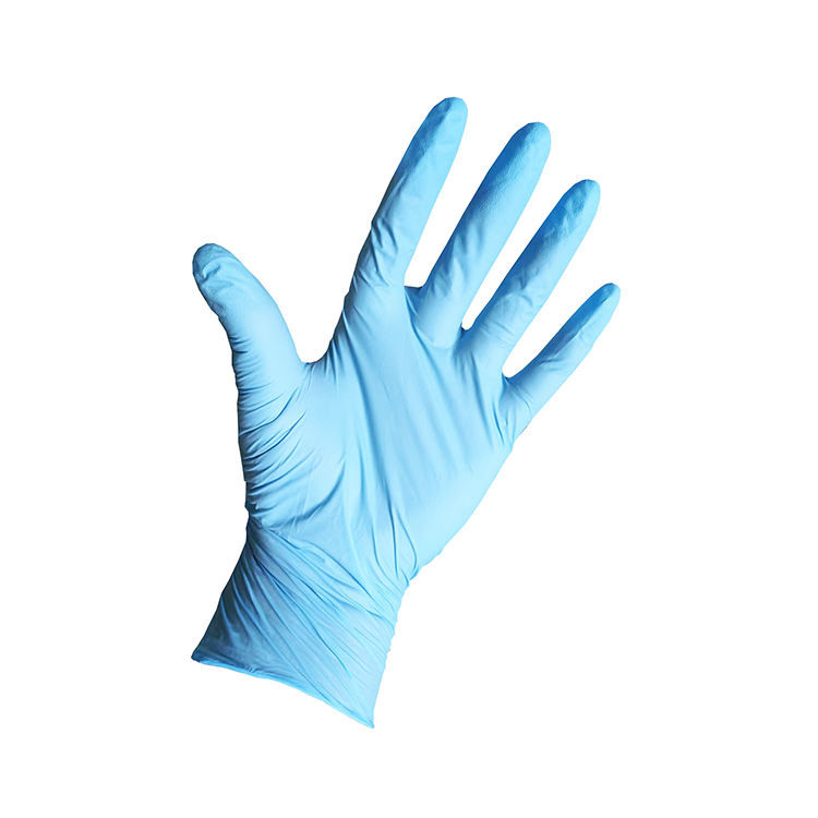 Wholesale Disposable Powder Free Nitrile Gloves Industrial Grade Nitrile Gloves