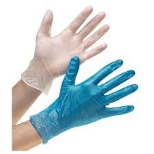 Biodegradable Disposable 100pcs 0.83mm Medium Vinyl Gloves