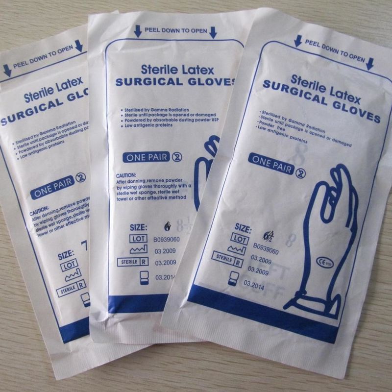 Disposable Latex Gloves/Medical Examination Gloves in China factory