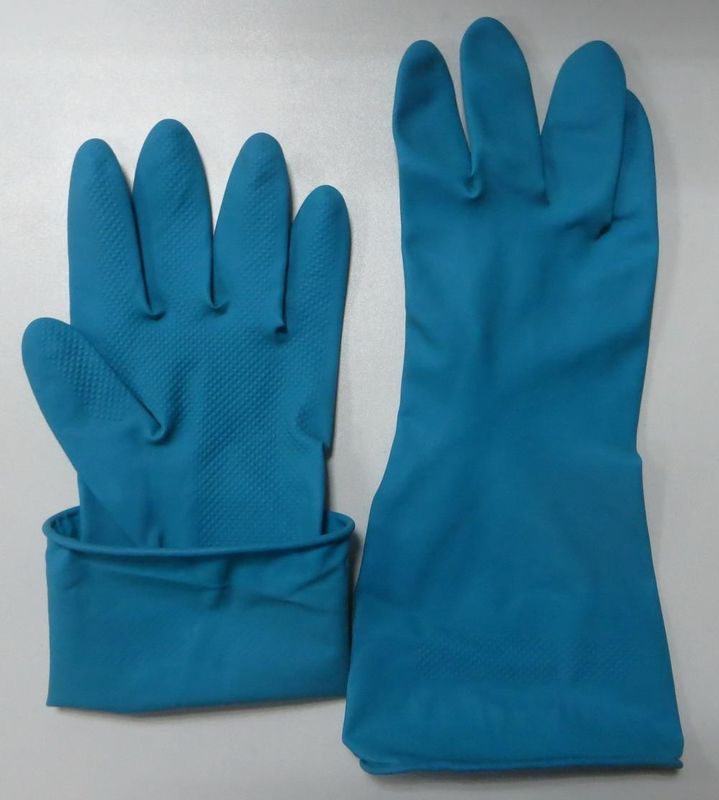 Natural Rubber Latex household domestic gloves / wash glove
