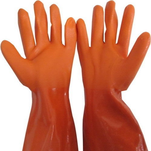 rubber palm glove/silicone dishwashing gloves silicone waterproof cleaning gloves