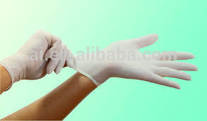 Natural Rubber Latex Sterile Surgical Gloves/medical latex gloves