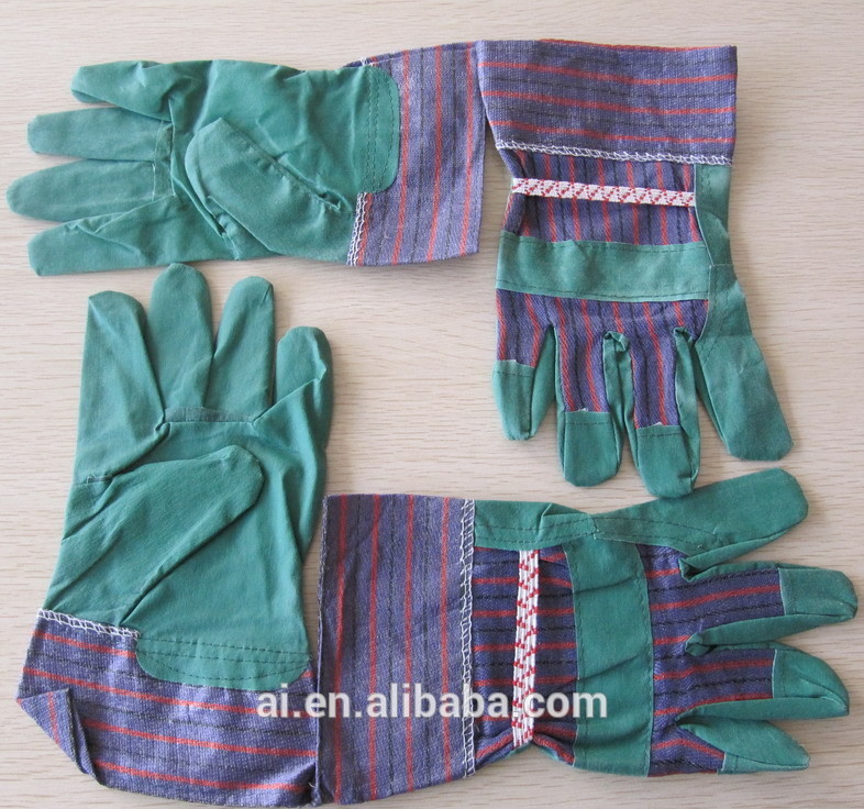 Natural Leather Safety Winter Driver Work Gloves / heavy duty leather working gloves